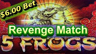 ⋆ Slots ⋆I FOUND & CAUGHT THOSE FROGS !!⋆ Slots ⋆REVENGE MATCH⋆ Slots ⋆5 FROGS Slot $6.00 Bet / $325 Free Play⋆ Slots ⋆栗スロ