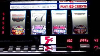 Triple Red Hot 7s slot machine ~ www.BettorSlots.com