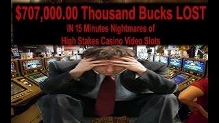 •$707,000GRAND LOST IN 15Min on $10GRAND Max Bet Casino Video Slot, Quick Hit Triple Diamond • SiX S