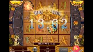 Genesis Gaming Gods of Giza Mobile Slot - Big Win