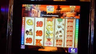 Rawhide Slot Machine Bonus Win (queenslots)