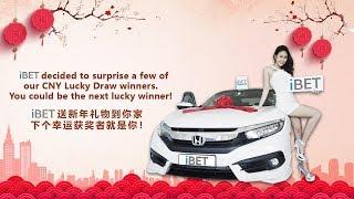 iBET decided to surprise a few of our CNY lucky draw winners. You could be the next lucky winner!