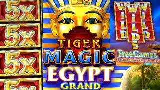 ★ Slots ★Golden Egypt Grand★ Slots ★ Free Spins BIG WIN ★ Slots ★Fa Cai Shu Tiger Magic Rare Retrigg