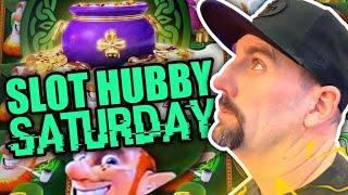 MAX BET !! Slot HUBBY takes on the Leprechaun ! Who FLOSSES better ??