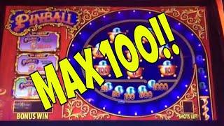MAX 100! 100 SPINS AT MAX BET ON FREEPLAY • WHAT'S MY PAYBACK% • PINBALL AT THE M RESORT
