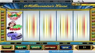 Free Millionaire's Lane Slot by Playtech Video Preview | HEX
