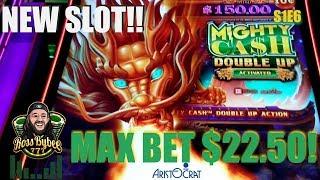 *NEW SLOT* Mighty Cash Double Up Spin Along w/me @ MAX BET $22.50! S1E6