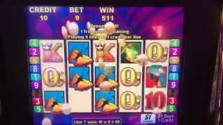 Brazil - Jackpot Bonus Free Games Handpay at The Monarch Casino