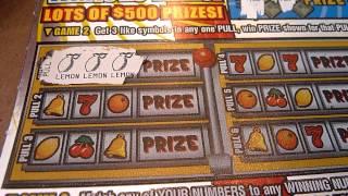 Scratchcard - $120 in Scratch Off Instant Lottery $3,000,000 Tickets