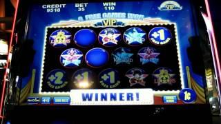 VIP Allstars Slot Machine Bonus Round 100x