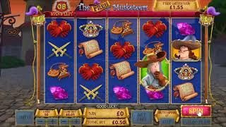 The Three Musketeers slots - 6.9 win!