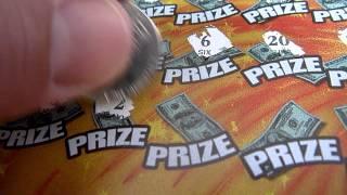 $100 Million Money Mania - $20 Illinois Instant Lottery Scratchcard Ticket