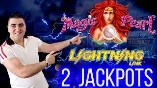 2 HANDPAY JACKPOTS On High Limit Lightning Link Slot Machine