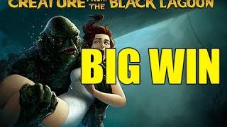 BIG WIN - Creature from the black lagoon (NetEnt)
