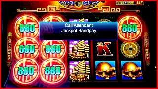 JACKPOT HANDPAY!!! $8.80 MAX BET ON RISING FORTUNES