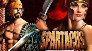 WMS Spartacus : Type Two Slot - 2 line hits and Bonus on a $1 00 bet