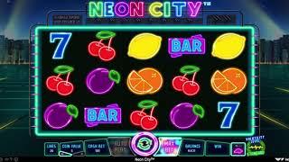 Neon City Slot - Wazdan