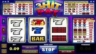 3 Hit Pay• slot machine by iSoftBet | Game preview by Slotozilla