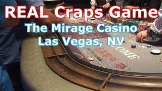 GOOD CRAPS ACTION - LIVE Craps Game #8 - Mirage Casino, Las Vegas, NV  - Inside the Casino