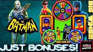 Batman Slot Machine LIVE PLAY and BONUSES - Big Wins!