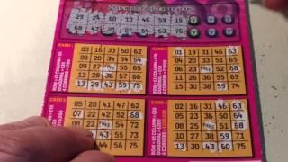 Scratchcard 250.000 pound  Bingo Pink..and Moaning Pig