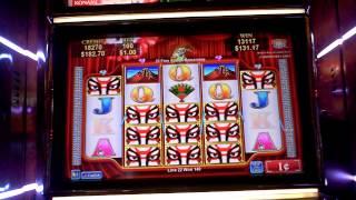 Kabuki King slot bonus and line hit Big Win.