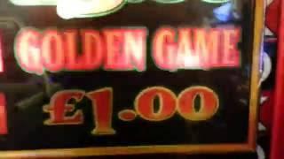 £5 Challenge Golden Game Deluxe Fruit Machine at Funland Hayling Island