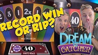 RECORD WIN OR RIP?!? Dream Catcher - Casino Games - Live Casino