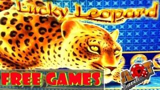 Big Win! Lucky Leopard slot machine bonus + Re-trigger! • SlotTraveler •
