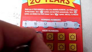 "The Good Life" - $10,000 a Week for 20 Years! Illinois Lottery $10 Ticket