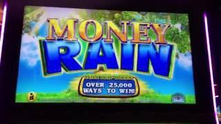 MONEY RAIN Slot Machine •QUICK LIVE PLAY• w/ 1% Battery!