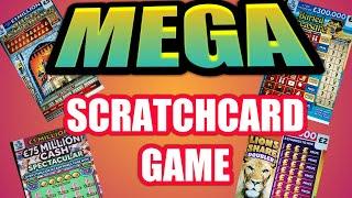 MEGA SCRATCHCARDS GAME"FULL 500"CASH SPECTACULAR" CASH 7s