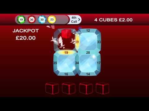 Cash Cubes - Playtech's new HTML5 36-ball speed mobile bingo game