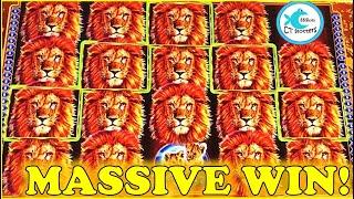 WE TRIED A NEW CASINO & HAD A MASSIVE WIN! OLD SCHOOL WMS COMES THROUGH! KING OF AFRICA Slot Machine