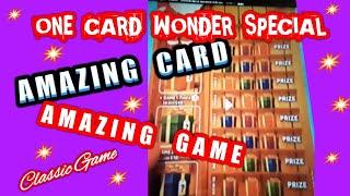 Wow..One Card Wonder..UNBELIEVABLE Classic Scratchcard..with Bonus cards...mmmmmmMMM..says ★ Slots ★