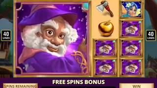 CASTLEVILLE LEGENDS Video Slot Casino Game with a FREE SPIN BONUS