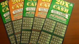 Five $20 Instant Lottery Tickets from Connecticut - video 1 of 5
