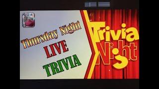 Thursday Night LIVE Trivia