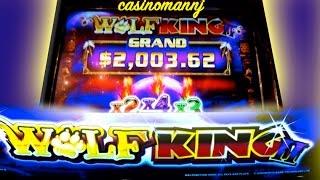 NEW SLOT! - Wolf King II - First "LIVE" Look - Slot Machine Bonus