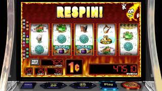 REELS O'DUBLIN Video Slot Casino Game with a RETRIGGERED 