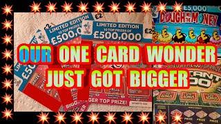 3 Card Wonder or..Will it be a 4..or 5..or 6..or 7...or 8..9 Scratchcard  or even more??  mmmmmmMMM