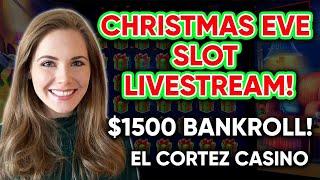 CHRISTMAS EVE SLOT LIVESTREAM!! $1500 Bankroll!! ⋆ Slots ⋆