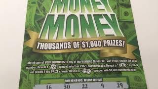 MONEY MONEY MONEY $10 Instant Lottery Scratch Off Ticket NEW