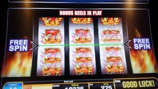 Blazing Jackpot Slot. Jackpot Feature.