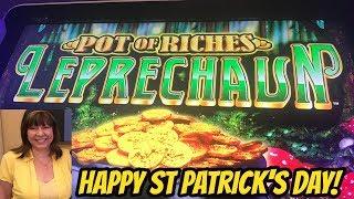 Happy St. Patrick's Day! Pot of Riches Leprechaun Bonuses