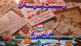 Relaxing with George on a Sunday...mmmmmmMMM..Nice..