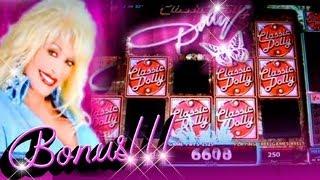 Dolly Parton Feature + Bonus BIG WIN - 1c IGT Video Slots