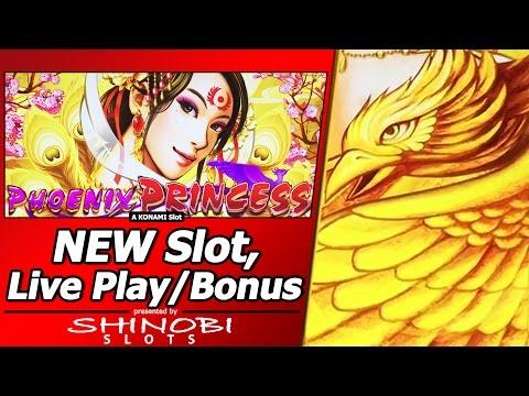 Phoenix Princess Slot - First Look, Live Play with Random Wilds and Nice Free Spins Bonus