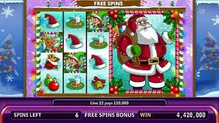 LUCKY ELVES Video Slot Casino Game with a HOLIDAY ELVES FREE SPIN BONUS
