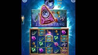 OUIJA BOARD OF FORTUNE Video Slot Casino Game with an "EPIC WIN"  FREE SPIN BONUS